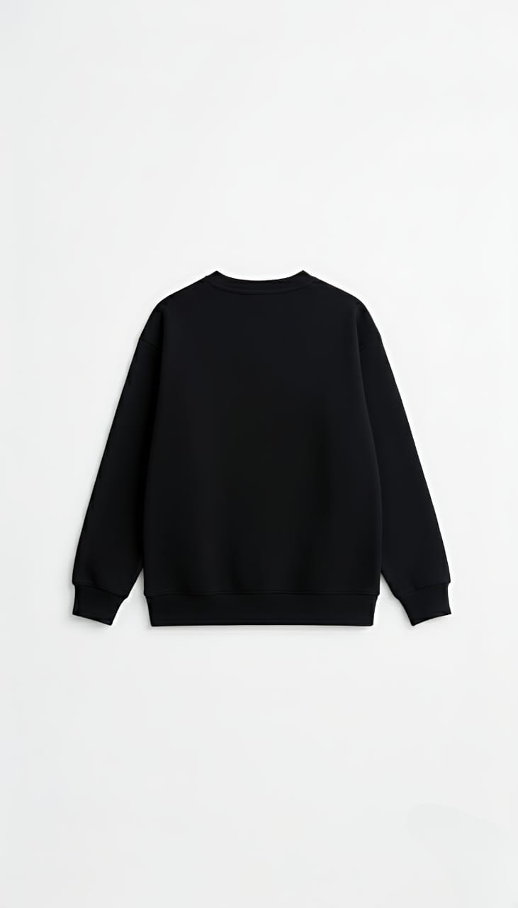 "unleash the alpha" shadow wolf crewneck sweatshirt "unleash the alpha" shadow wolf crewneck sweatshirt